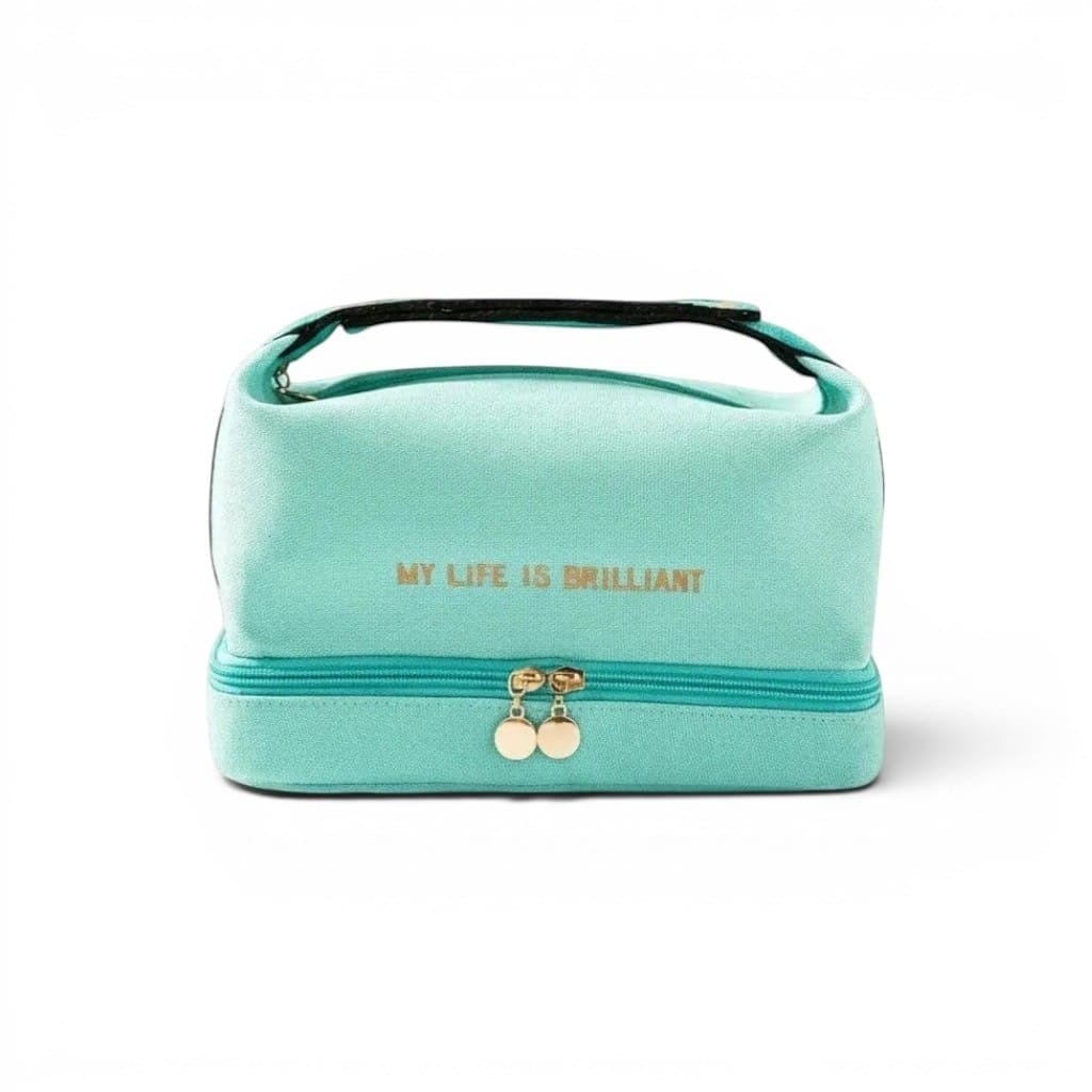 La Tela | Trousse de Toilette Femme Toile Double Couche