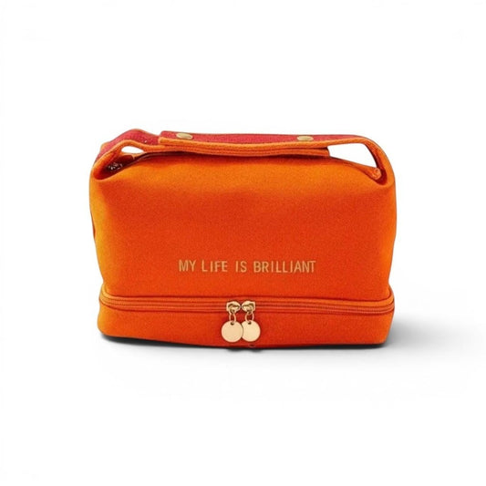 La Tela | Trousse de Toilette Femme Toile Double Couche
