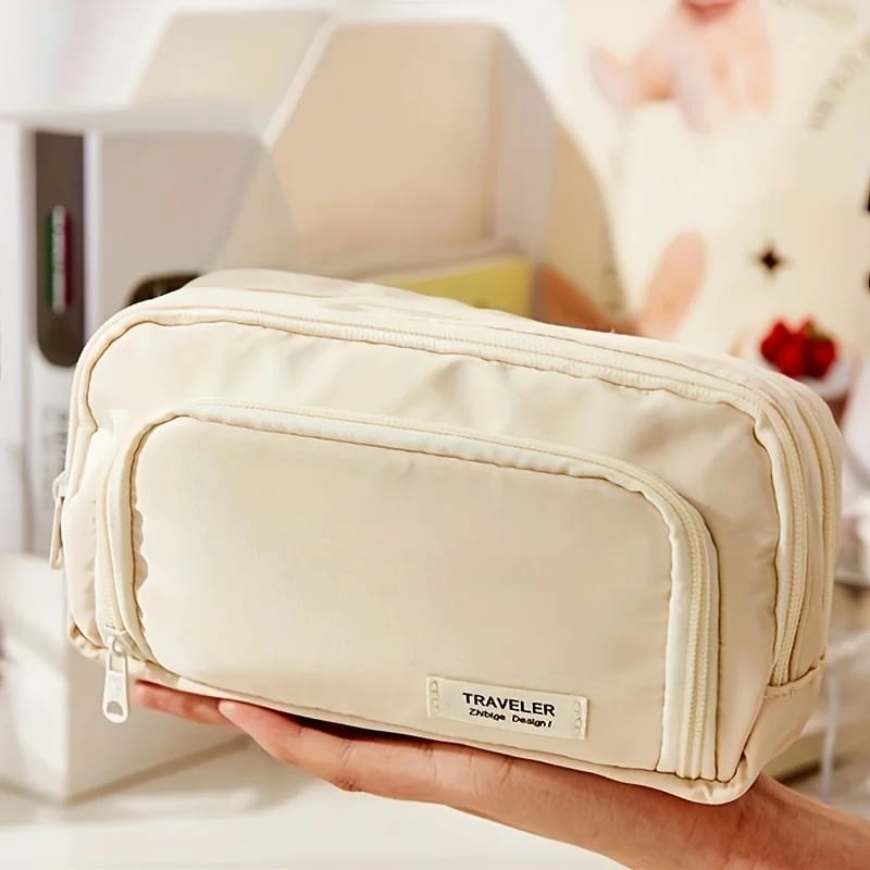 La Tova | Grande Trousse de Toilette Femme en Toile