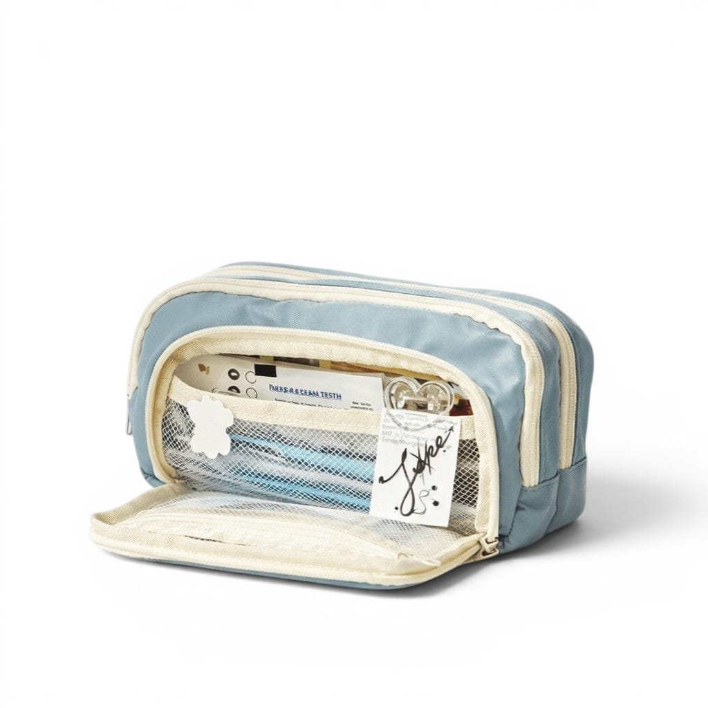 La Tova | Trousse de Toilette Toile Femme Spacieuse