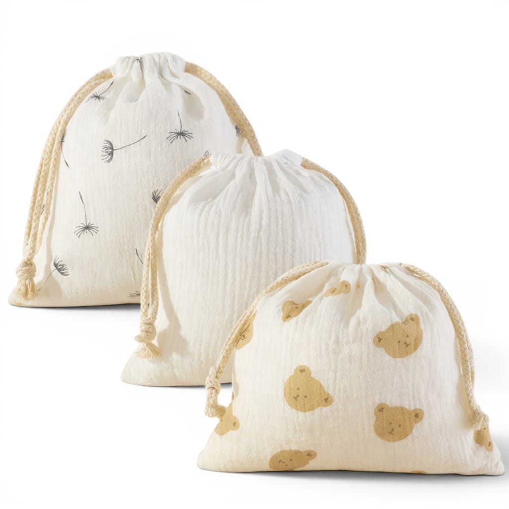 La Tripa | Pochette Poussette Coton Bébé Lot 3