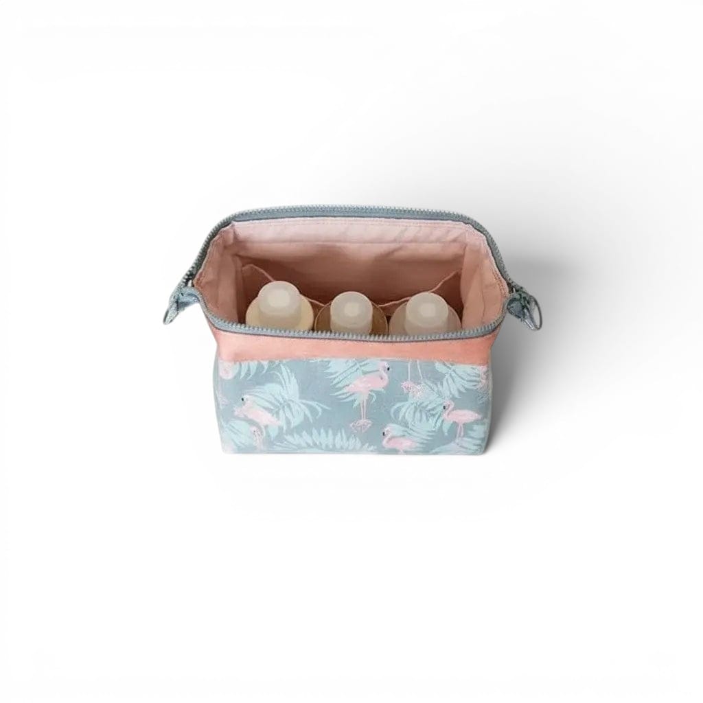 La Tropi | Trousse de Toilette Femme Flamant Rose Imperméable