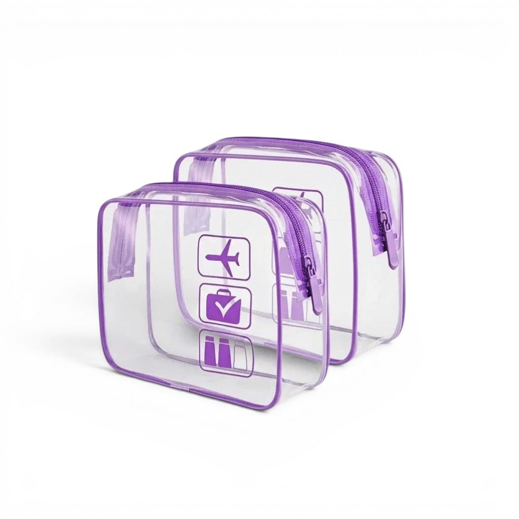 La Tsava | Trousse Transparente TSA PVC Renforcé Cabine