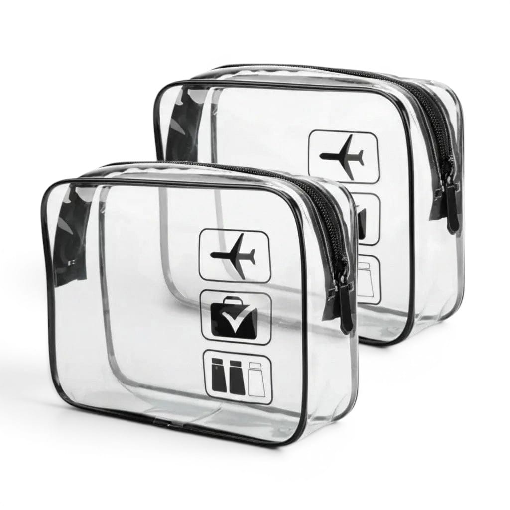 La Tsava | Trousse Transparente TSA PVC Renforcé Cabine