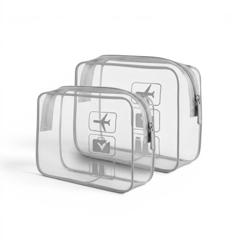 La Tsava | Trousse Transparente TSA PVC Renforcé Cabine