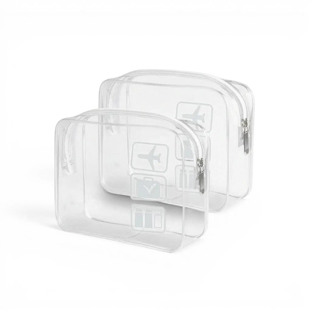La Tsava | Trousse Transparente TSA PVC Renforcé Cabine