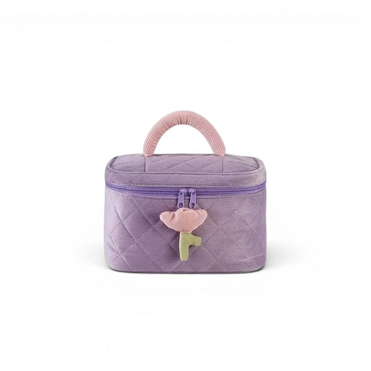 La Tulvi | Trousse Enfant Velours Côtelé Tulipes