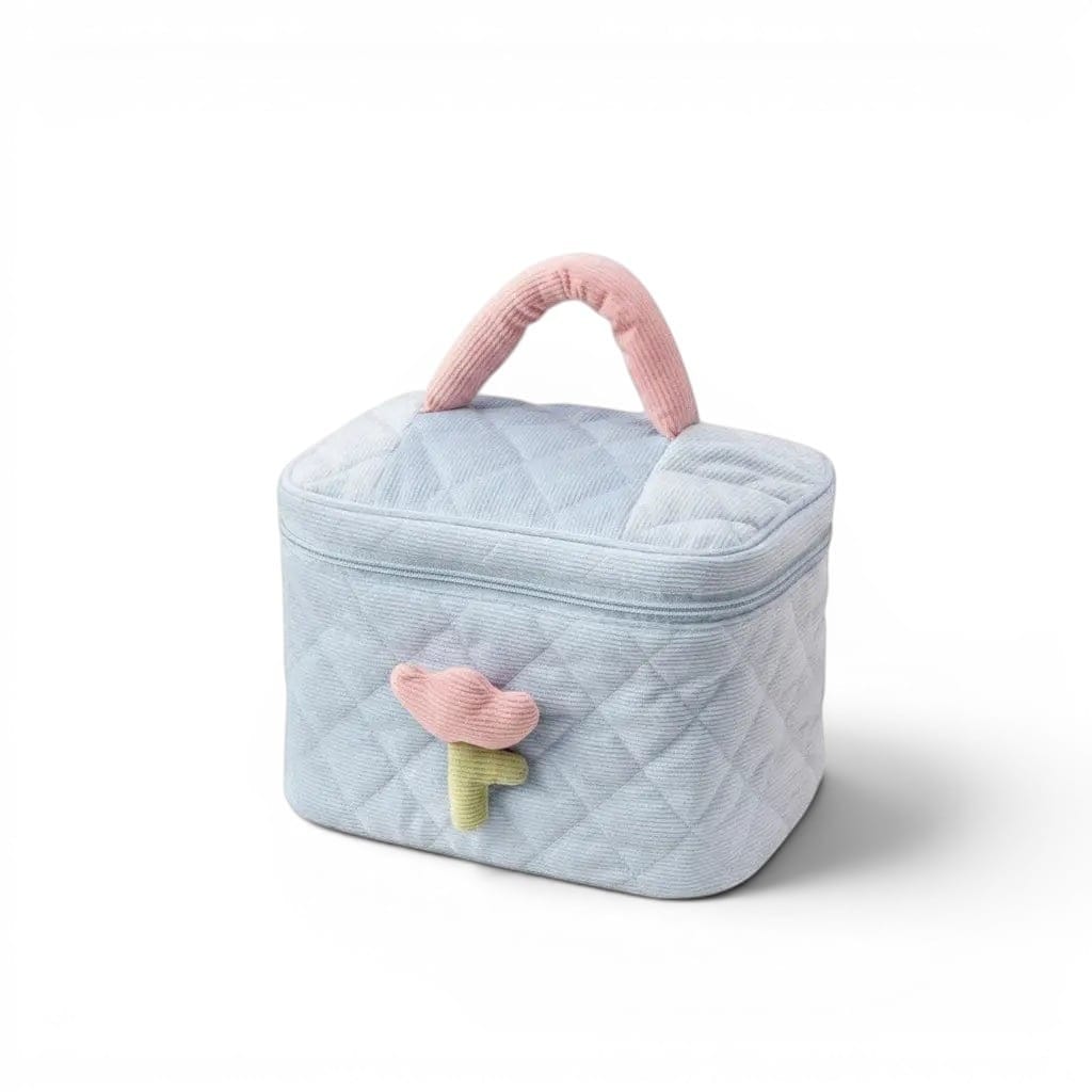 La Tulvi | Trousse Enfant Velours Côtelé Tulipes