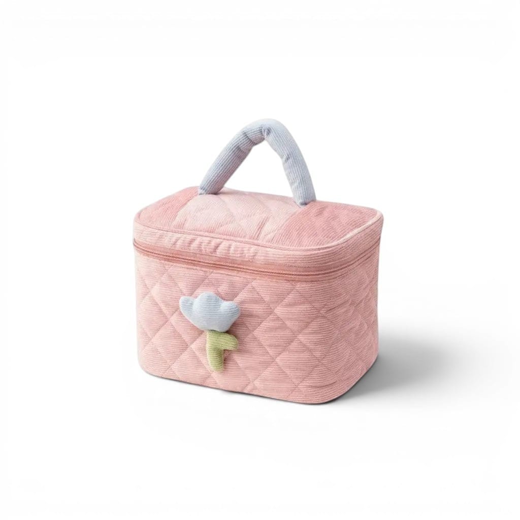 La Tulvi | Trousse Enfant Velours Côtelé Tulipes
