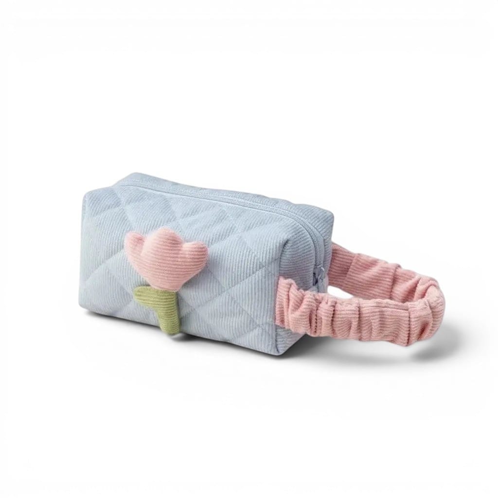 La Tulvi | Trousse Enfant Velours Côtelé Tulipes