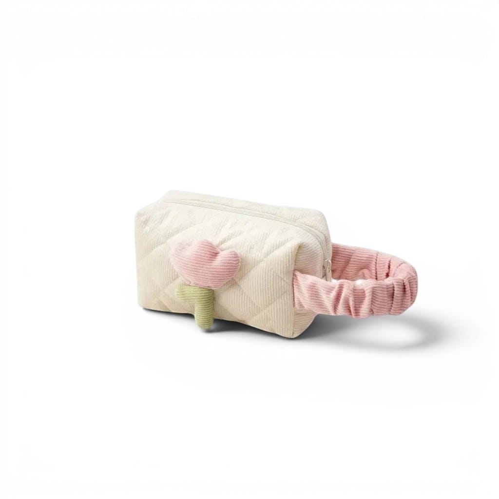La Tulvi | Trousse Enfant Velours Côtelé Tulipes