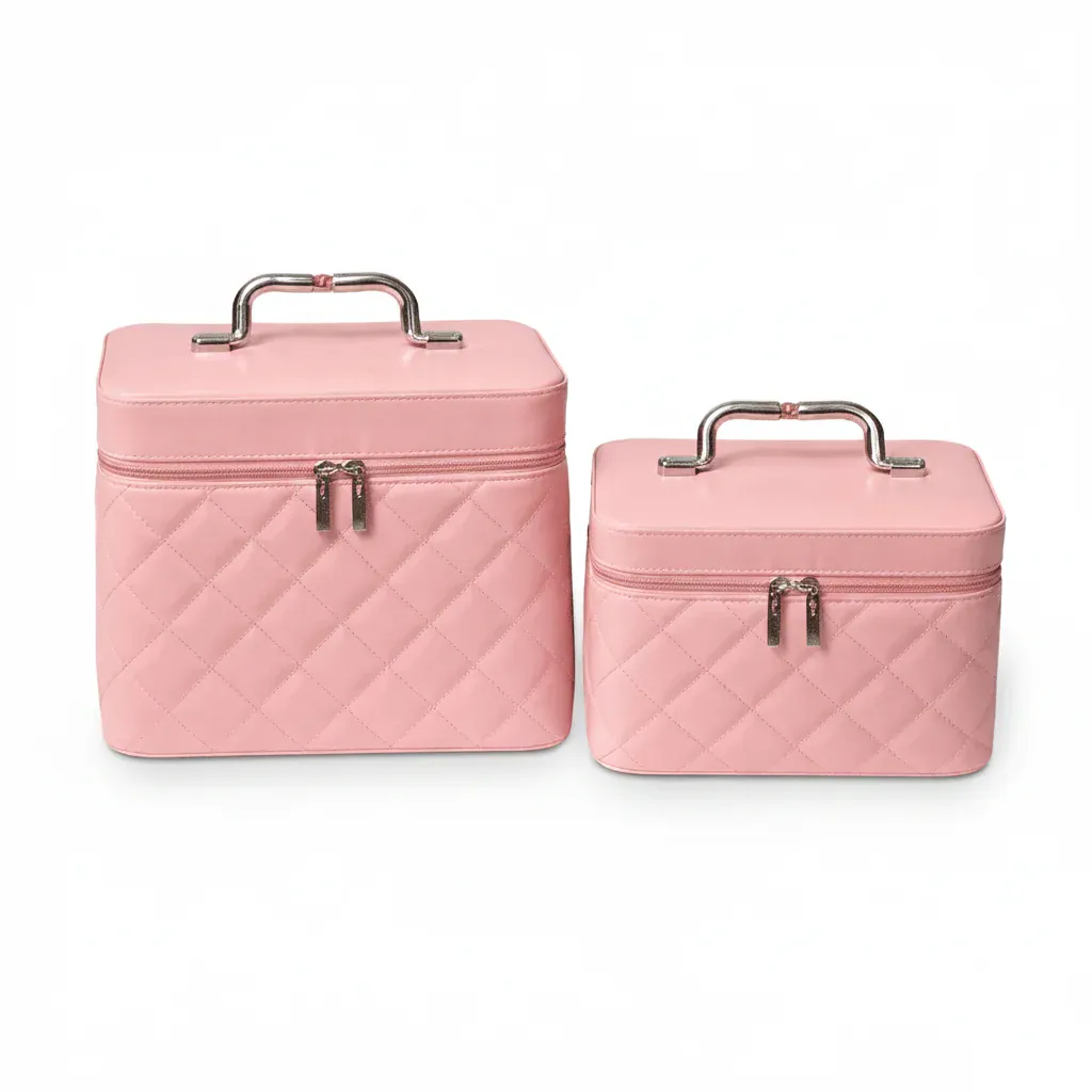 La Valsa | Trousse Maquillage Cuir PU Format Valise 2 Tailles