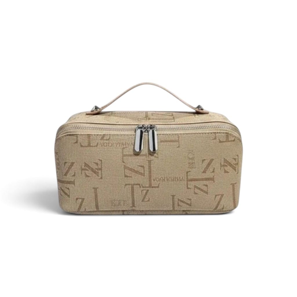 LA VELA | GRANDE TROUSSE DE TOILETTE FEMME SIMILI CUIR
