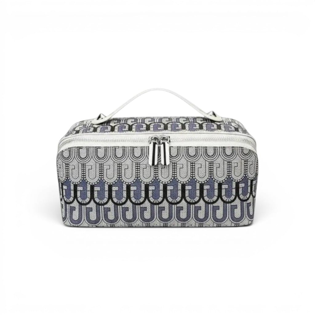 La Vela | Trousse de Toilette Femme - Simili Cuir Double Zip