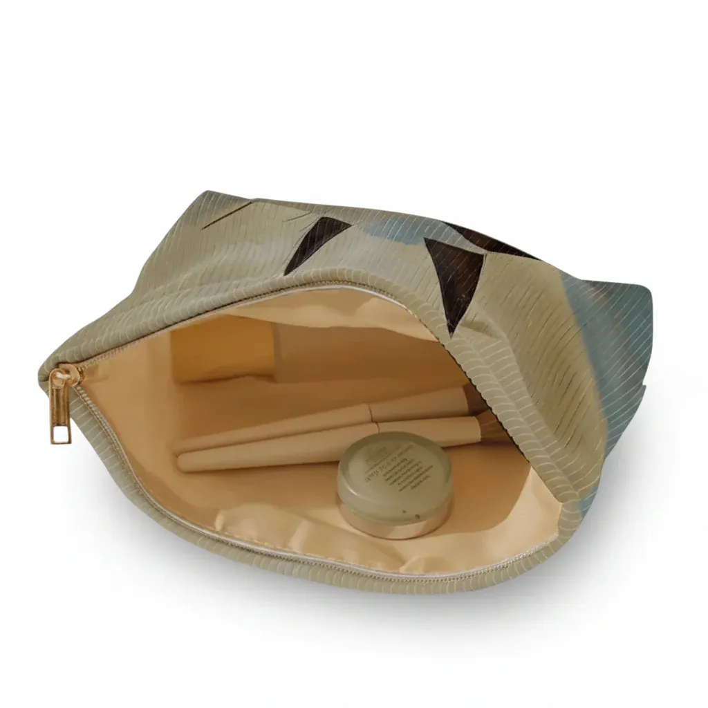 La Velchi | Trousse Enfant Chat Noir Velours Côtelé