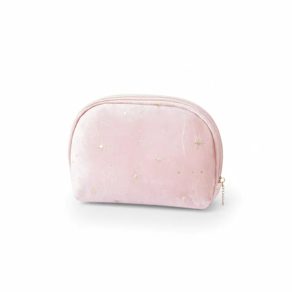 La Velma | Pochette Maquillage Velours Grande Capacité 5 Coloris