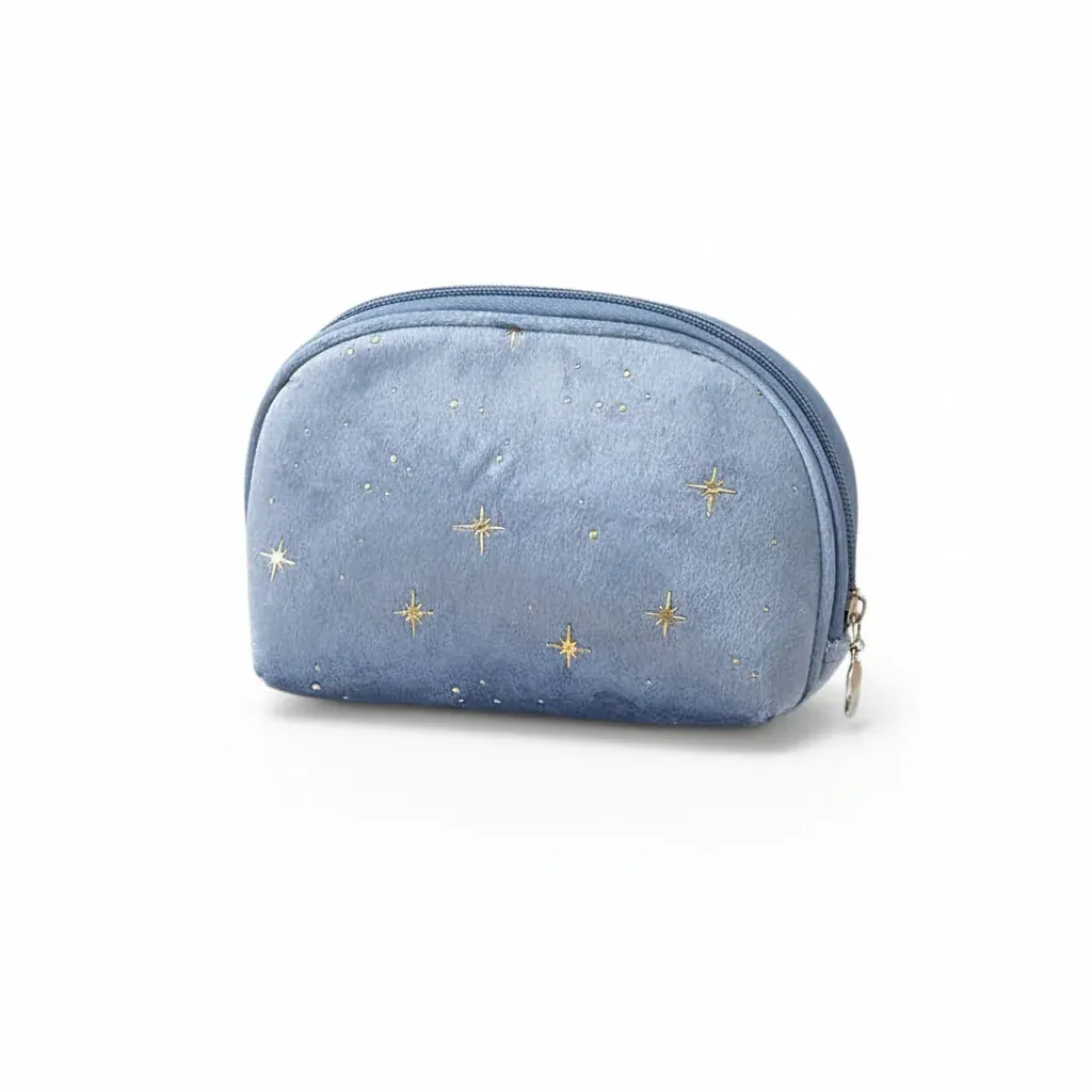 La Velma | Pochette Maquillage Velours Grande Capacité 5 Coloris