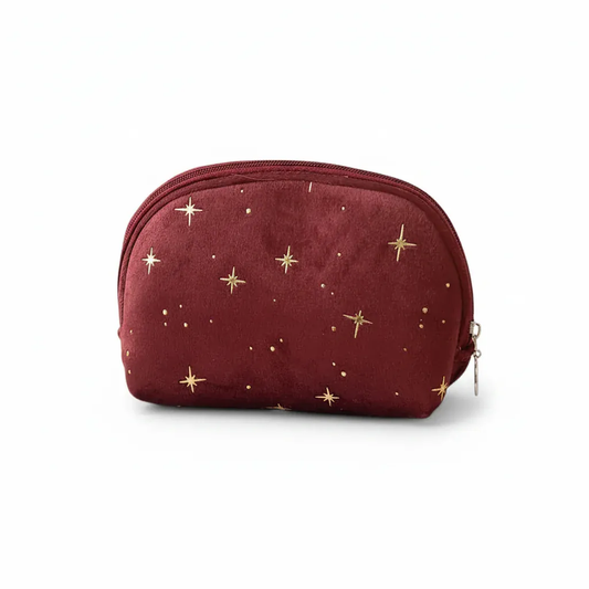 La Velma | Pochette Maquillage Velours Grande Capacité 5 Coloris