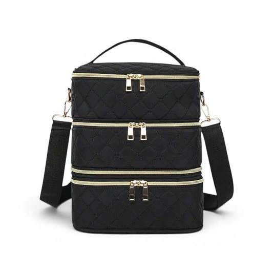 La Vernza | Sac Organisateur Vernis 3 Couches 60 Compartiments