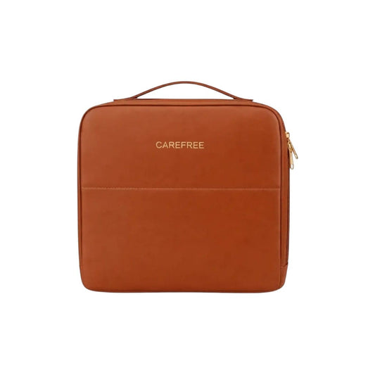 La Verti | Trousse Maquillage Cuir PU Verticale Compartiments