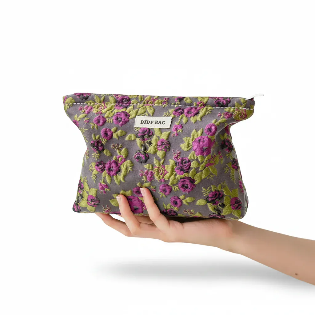 La Violi | Trousse Enfant Fleurie Violette Grande Taille