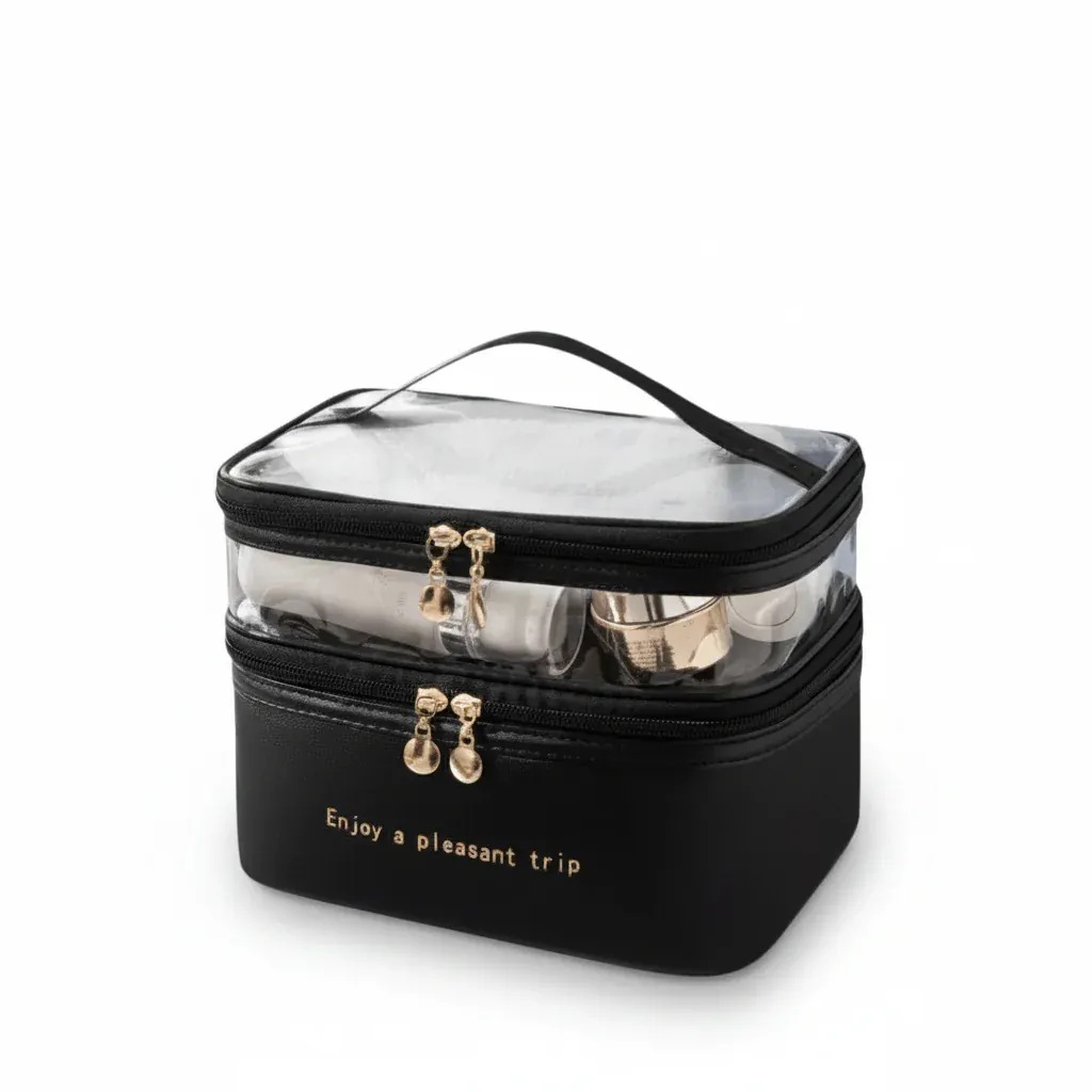 La Vitra | Trousse de Toilette Femme Transparente PVC