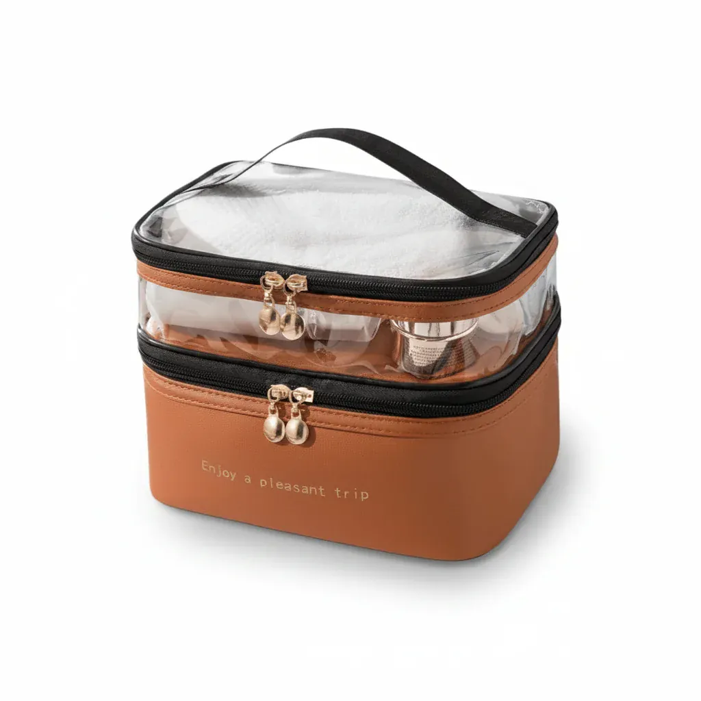 La Vitra | Trousse de Toilette Femme Transparente PVC
