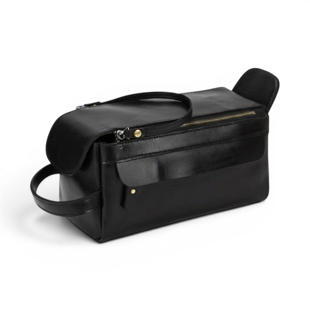 Le Birdo | Trousse Homme Cuir Véritable Rivets de Protection