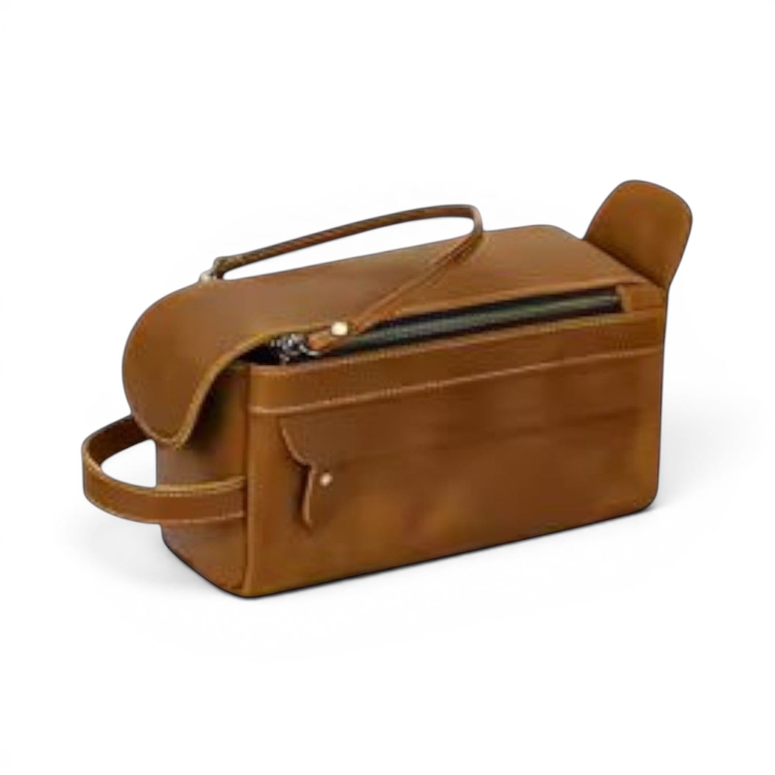 Le Birdo | Trousse Homme Cuir Véritable Rivets de Protection