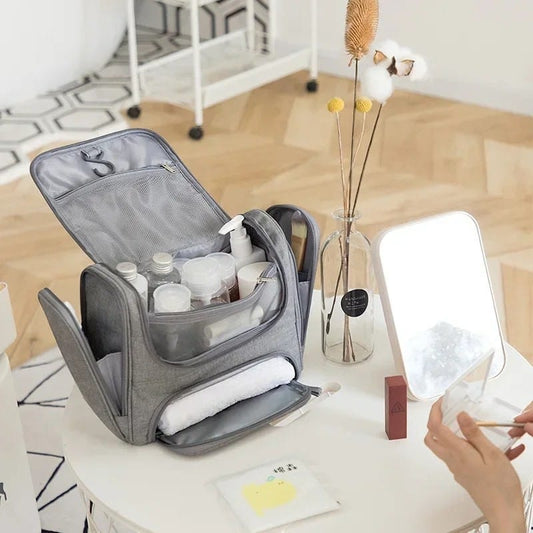 Le Crono | Grande Trousse de Toilette Suspendue Nylon