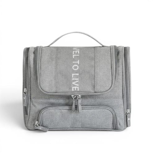 Le Crono | Trousse de Toilette Suspendue Nylon Grand Format