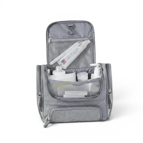 Le Crono | Trousse de Toilette Suspendue Nylon Grand Format