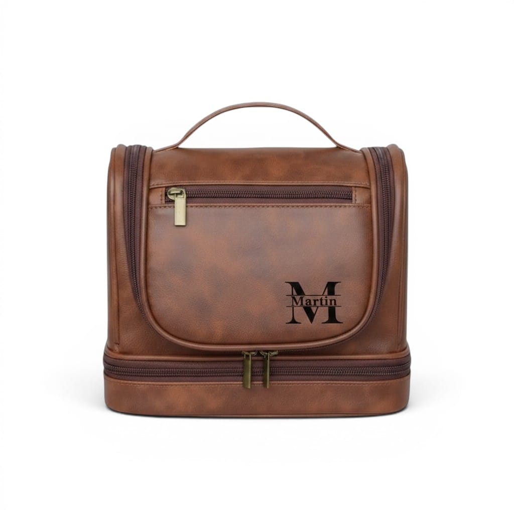Le Dritto | Trousse Homme Simili Cuir Vertical Affaires