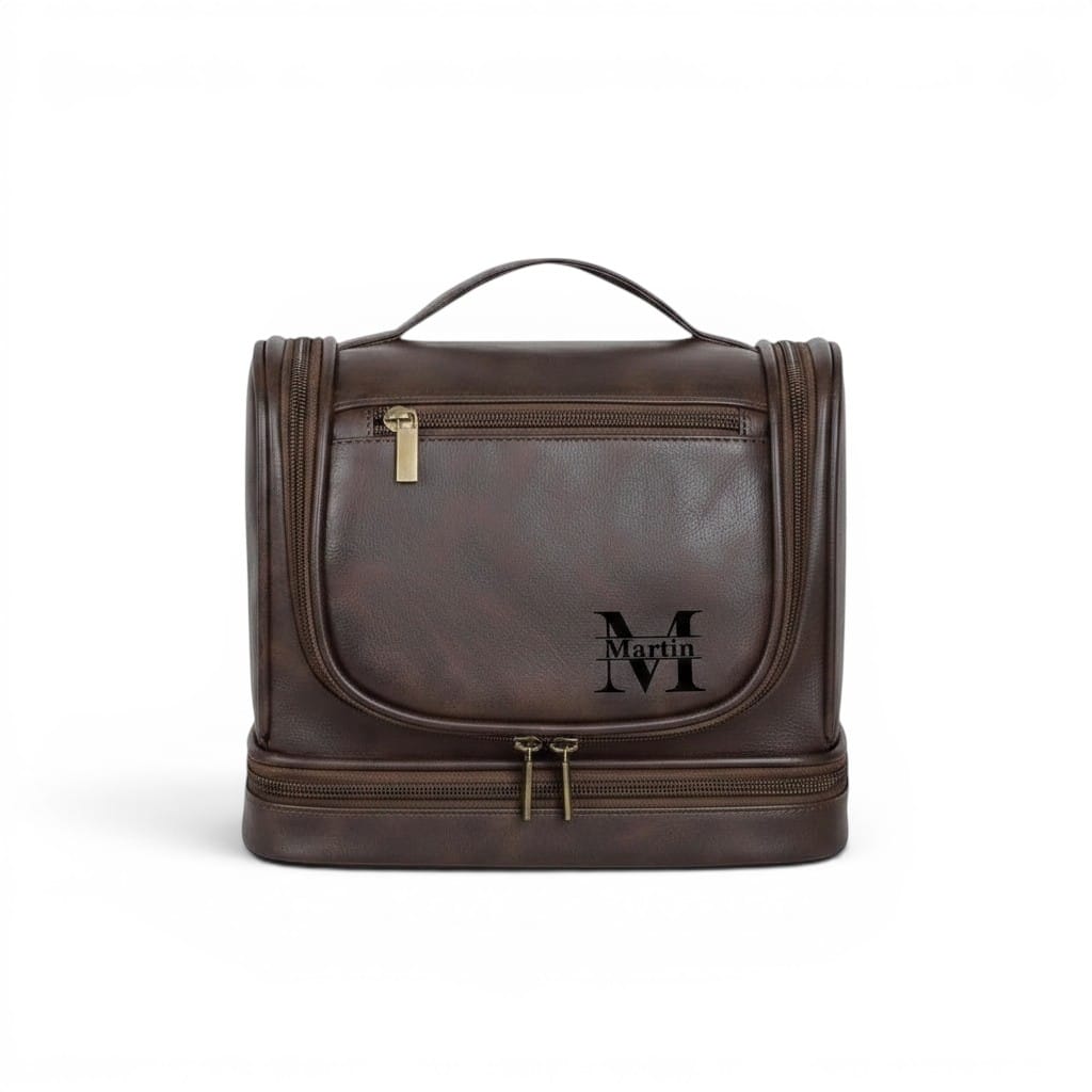 Le Dritto | Trousse Homme Simili Cuir Vertical Affaires