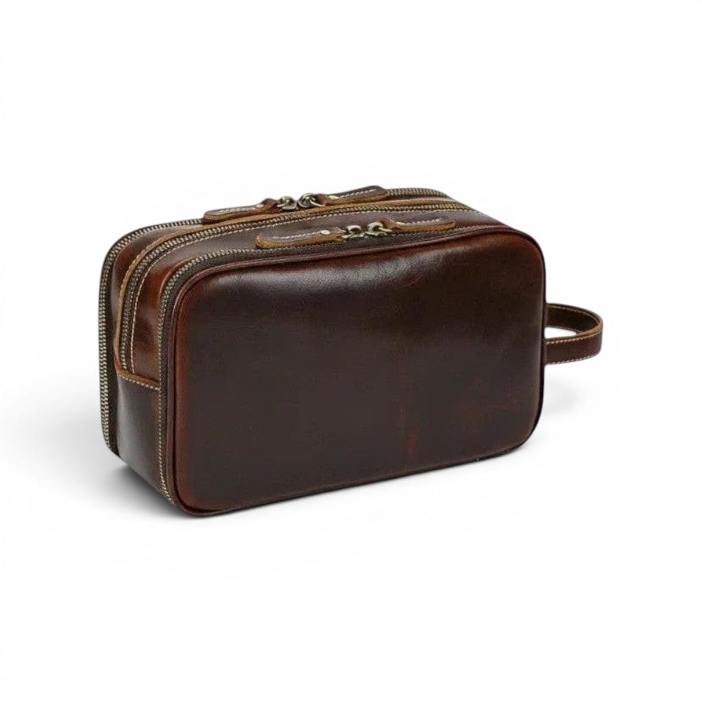 Le Duetto | Trousse Homme Cuir de Vache 2 Formats