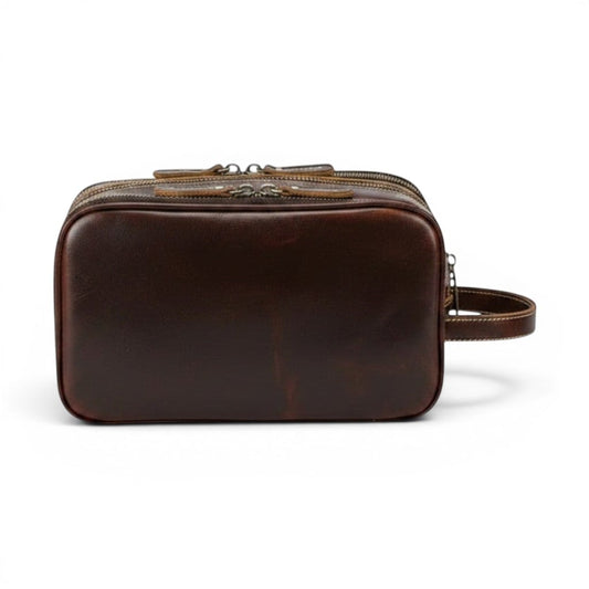 Le Duetto | Trousse Homme Cuir de Vache 2 Formats