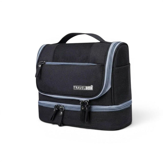 Le Granto | Trousse de Toilette Suspendue Homme Oxford Sec/Humide
