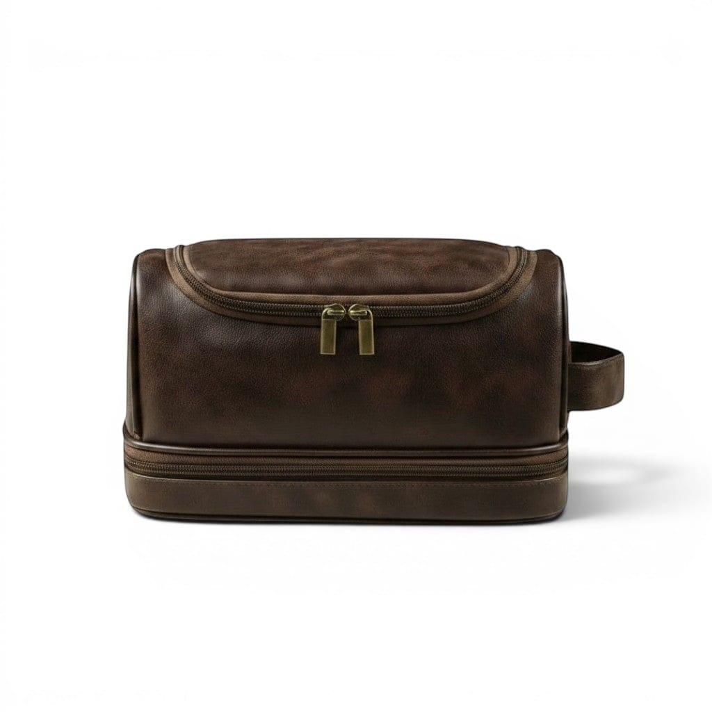 Le Pendo | Grande Trousse de Toilette Homme Simili Cuir