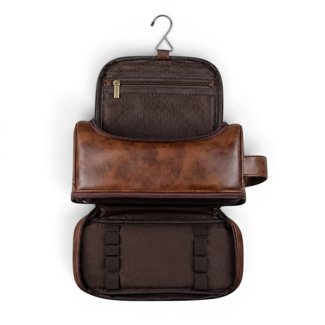 Le Pendo | Trousse Homme Simili Cuir Suspendu Grande Capacité