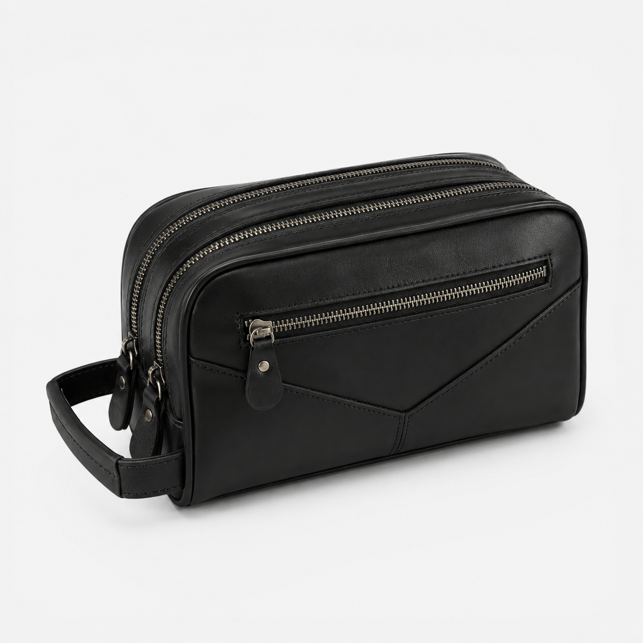 Le Sobro | Trousse Homme Cuir de Vache Design Minimaliste