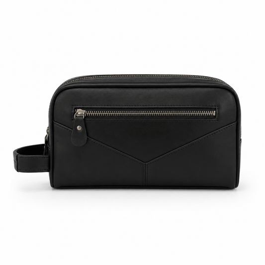 Le Sobro | Trousse Homme Cuir de Vache Design Minimaliste