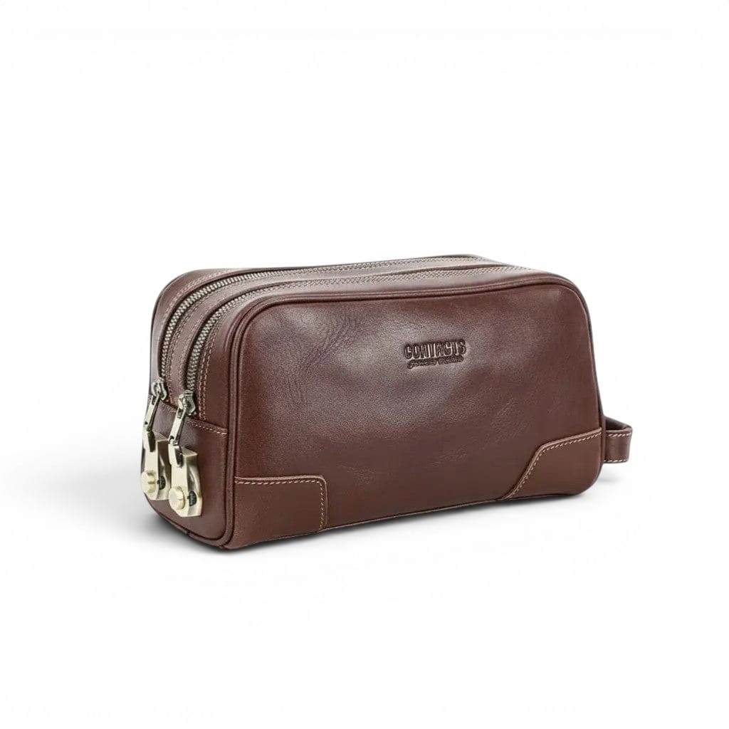 Le Solco | Trousse Homme Cuir Véritable Style Classique