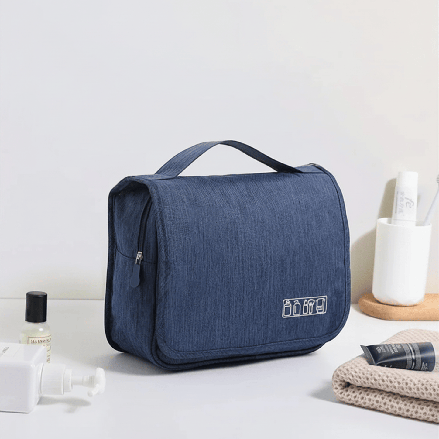 Le Susvi | Grande Trousse de Toilette Homme Suspendue