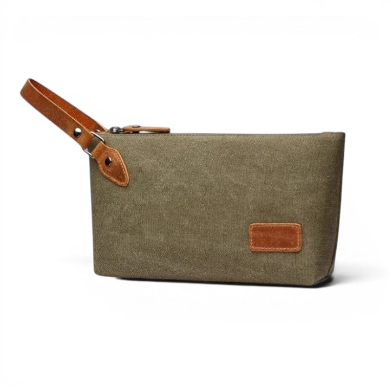 Le Toivo | Trousse de Toilette Homme Toile Imperméable Poignée