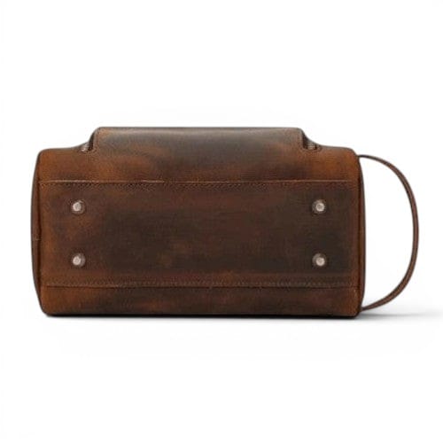 Le Triando | Grande Trousse Homme Cuir de Vache 3 Compartiments