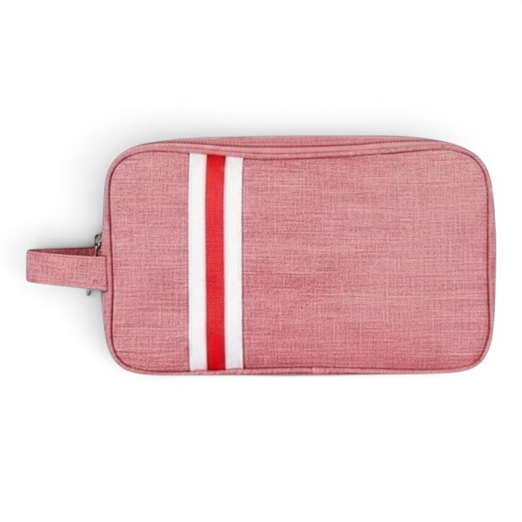 Le Trivo | Trousse de Toilette Homme Rayée 3 Compartiments