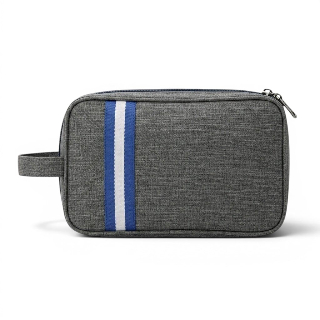 Le Trivo | Trousse de Toilette Homme Rayée 3 Compartiments