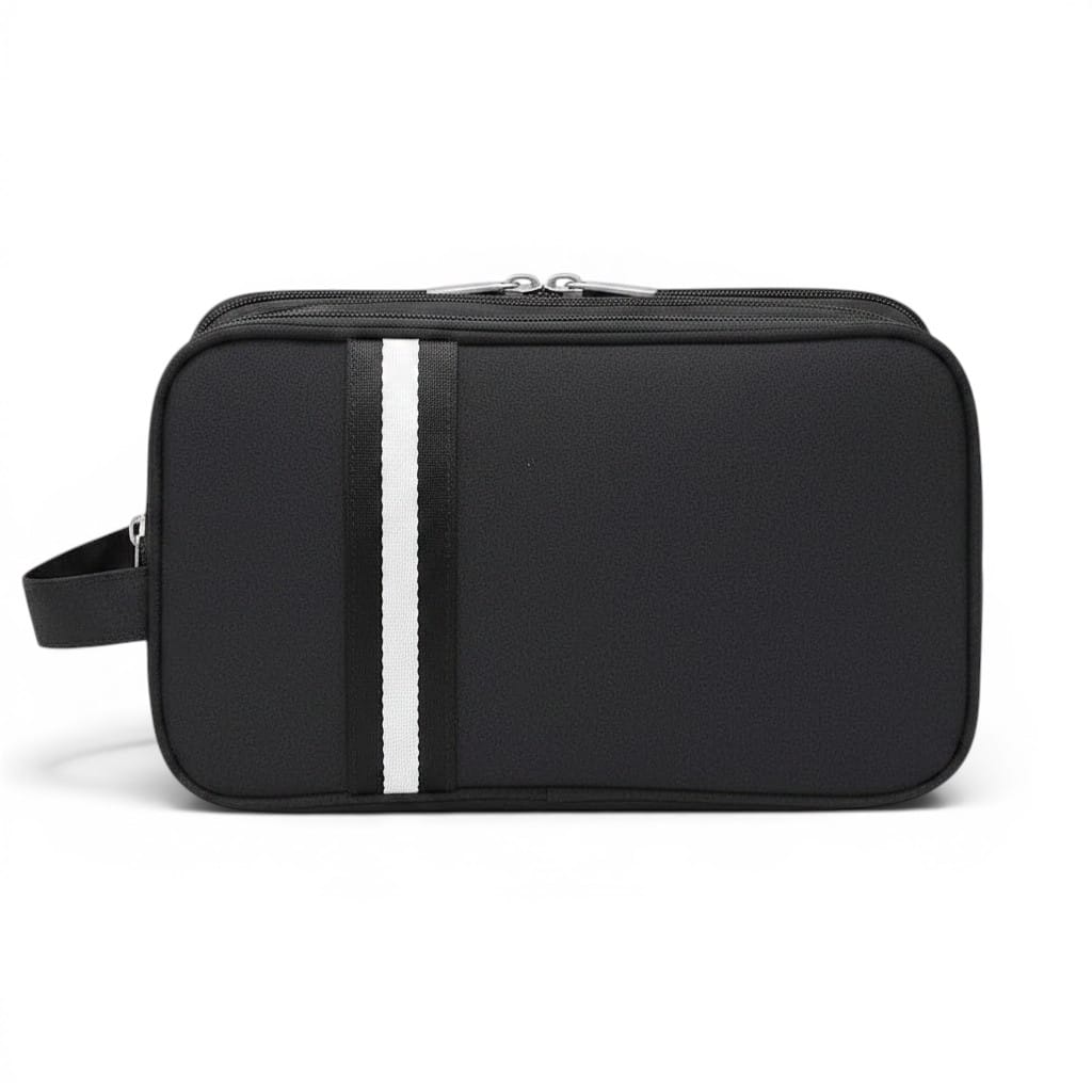 Le Trivo | Trousse de Toilette Homme Rayée 3 Compartiments