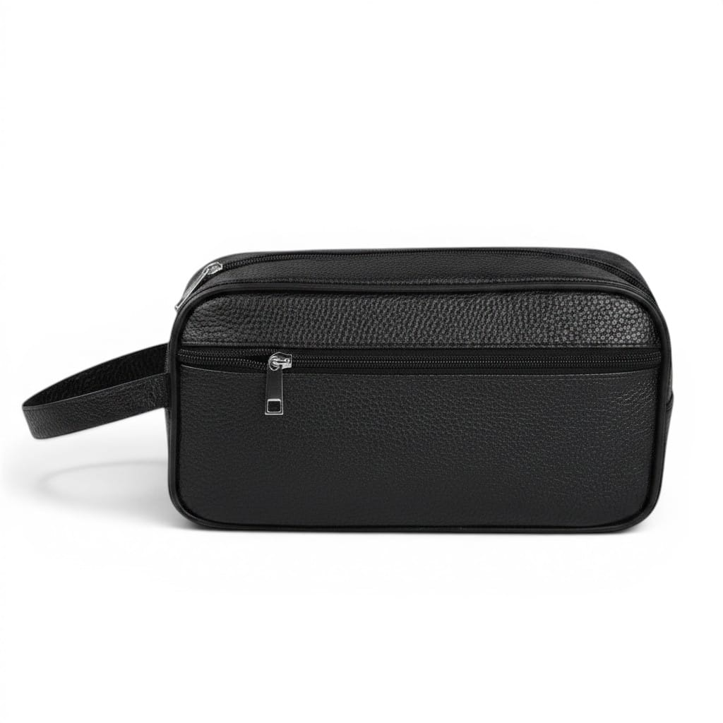 Le Vardo | Trousse Homme Simili Cuir Vintage Impérméable
