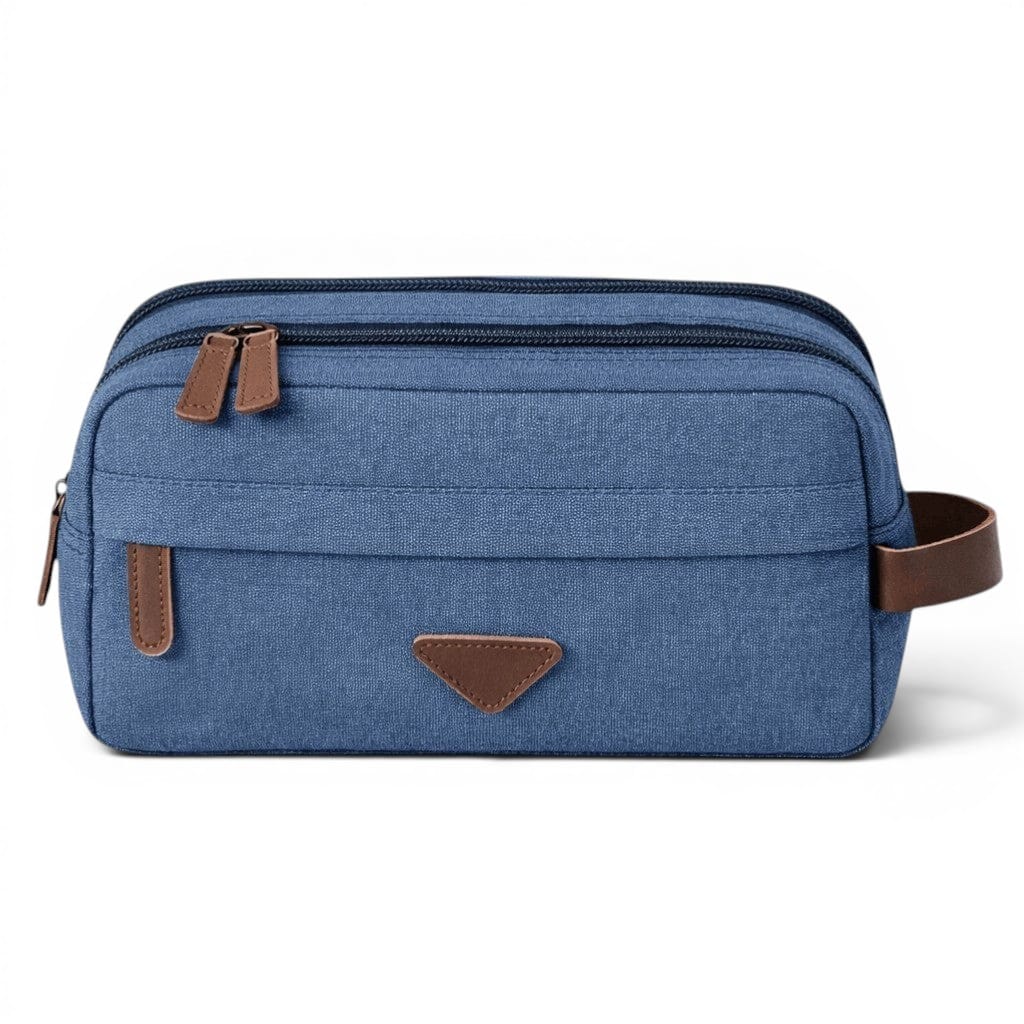 Le Vintro | Trousse de Toilette Homme Toile Cuir Vintage